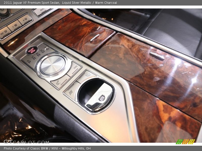 Liquid Silver Metallic / Warm Charcoal 2011 Jaguar XF Premium Sport Sedan