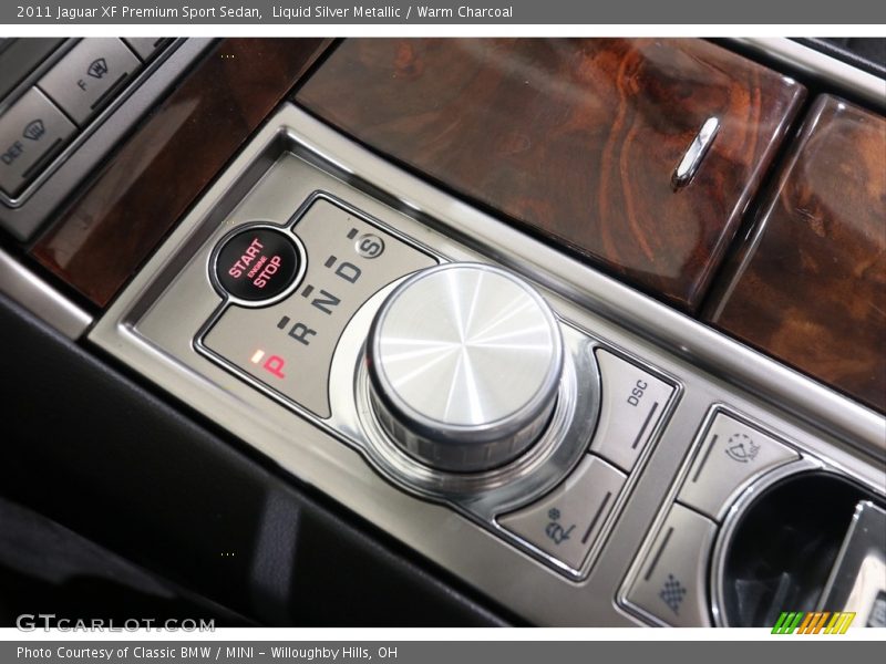 Liquid Silver Metallic / Warm Charcoal 2011 Jaguar XF Premium Sport Sedan