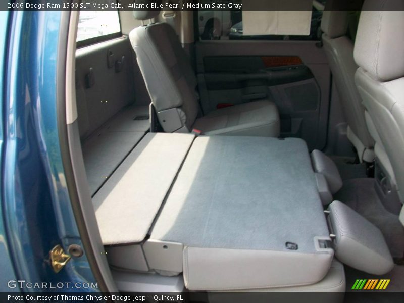 Atlantic Blue Pearl / Medium Slate Gray 2006 Dodge Ram 1500 SLT Mega Cab