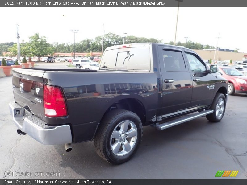  2015 1500 Big Horn Crew Cab 4x4 Brilliant Black Crystal Pearl