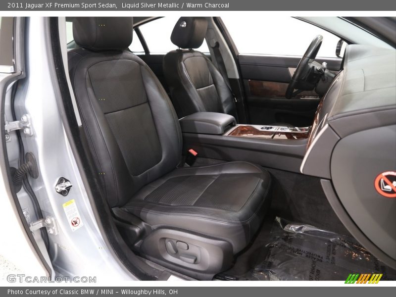 Liquid Silver Metallic / Warm Charcoal 2011 Jaguar XF Premium Sport Sedan