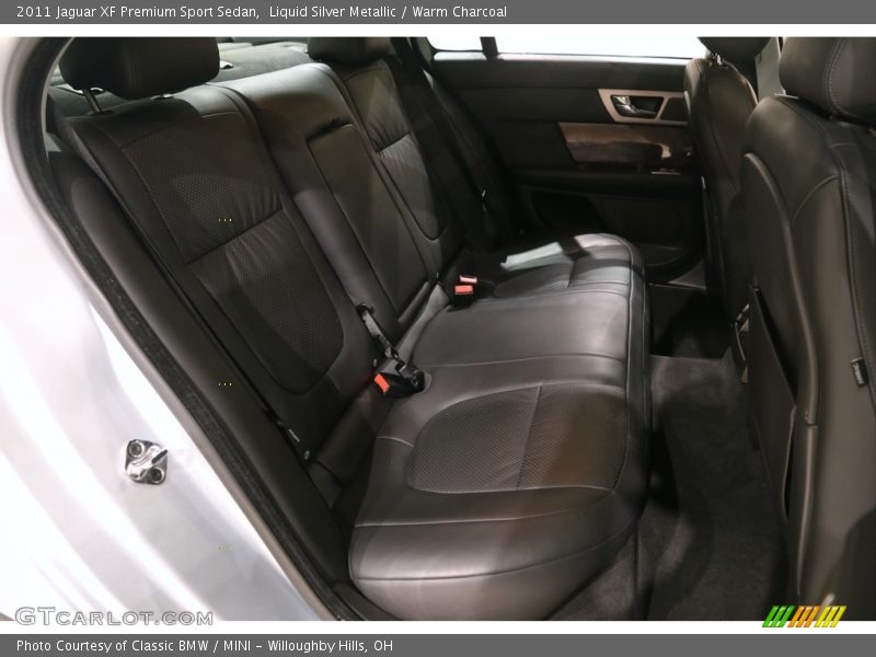 Liquid Silver Metallic / Warm Charcoal 2011 Jaguar XF Premium Sport Sedan