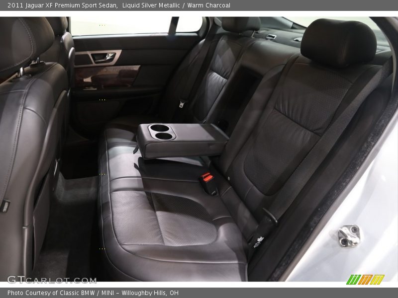 Liquid Silver Metallic / Warm Charcoal 2011 Jaguar XF Premium Sport Sedan