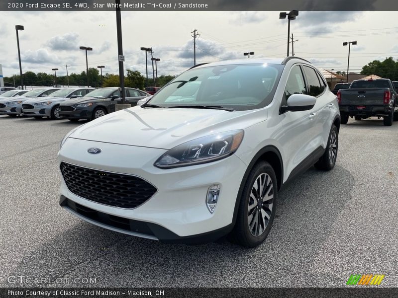 Front 3/4 View of 2020 Escape SEL 4WD