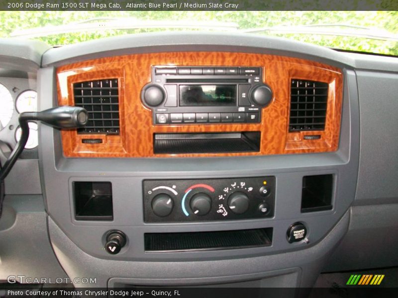 Atlantic Blue Pearl / Medium Slate Gray 2006 Dodge Ram 1500 SLT Mega Cab