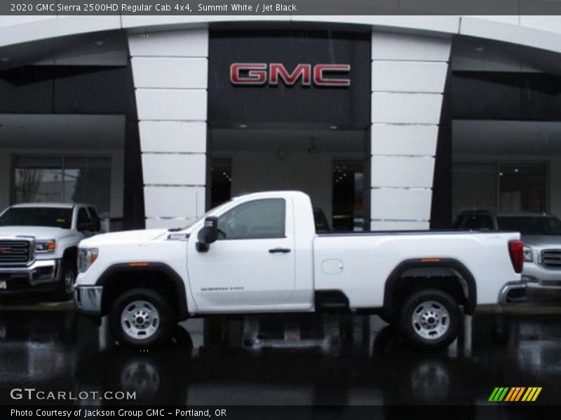Summit White / Jet Black 2020 GMC Sierra 2500HD Regular Cab 4x4