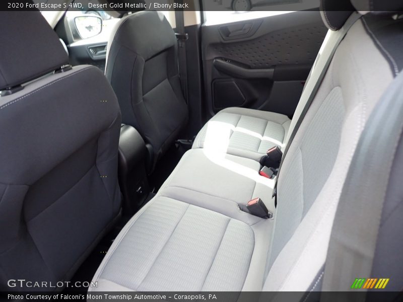Desert Gold Metallic / Ebony Black 2020 Ford Escape S 4WD