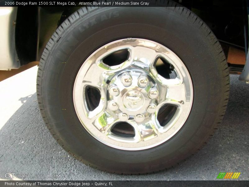 Atlantic Blue Pearl / Medium Slate Gray 2006 Dodge Ram 1500 SLT Mega Cab