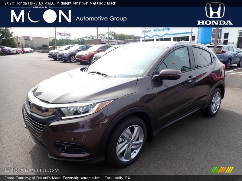 Midnight Amethyst Metallic / Black 2020 Honda HR-V EX AWD