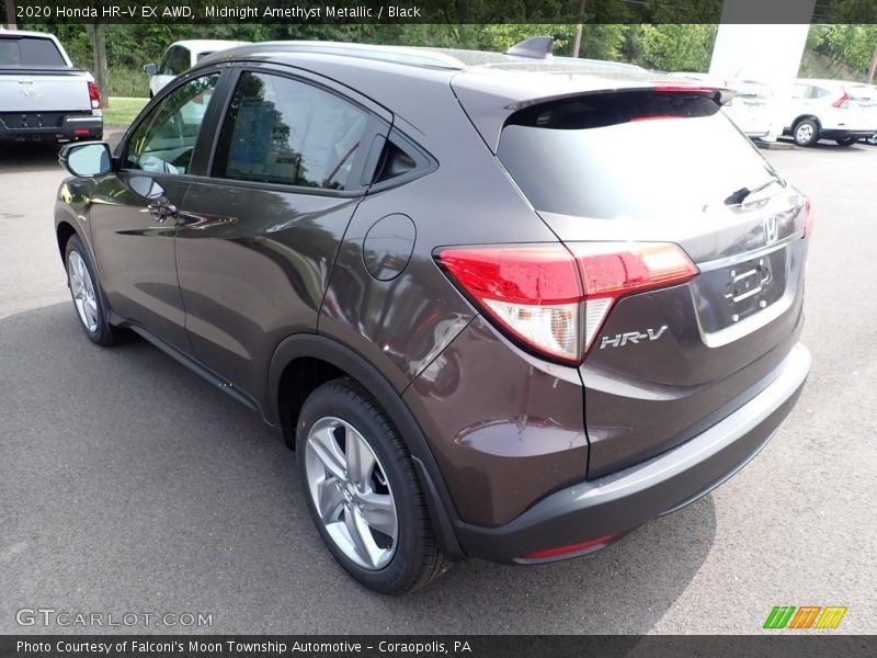 Midnight Amethyst Metallic / Black 2020 Honda HR-V EX AWD