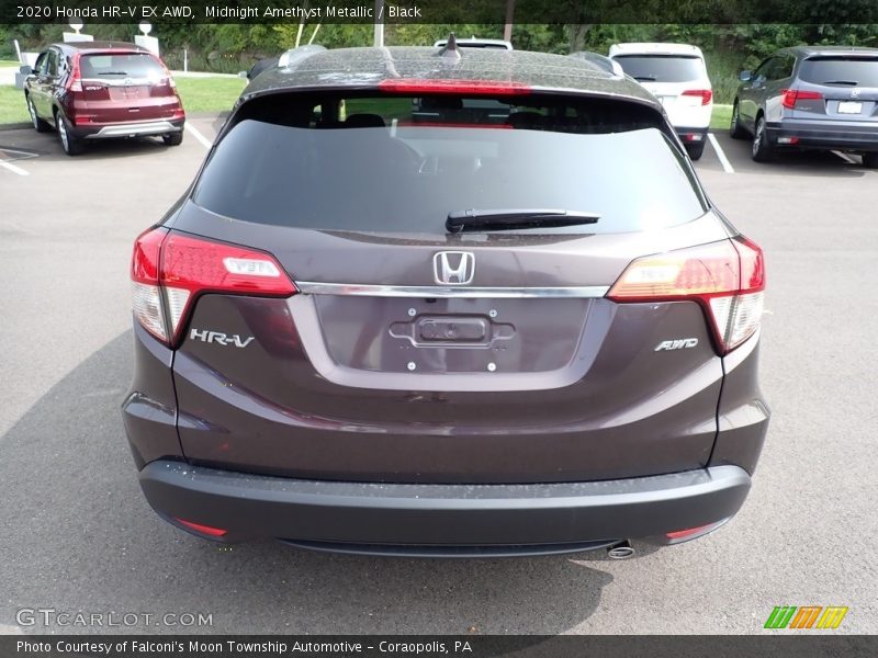 Midnight Amethyst Metallic / Black 2020 Honda HR-V EX AWD