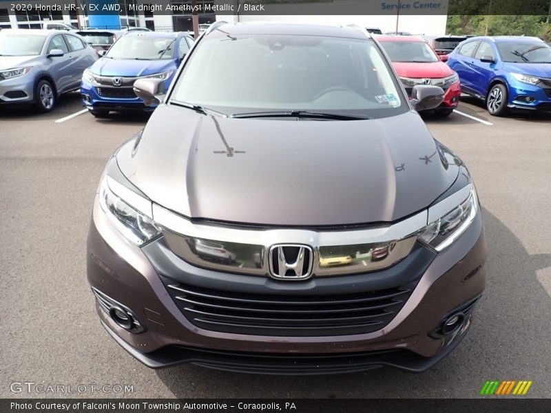 Midnight Amethyst Metallic / Black 2020 Honda HR-V EX AWD