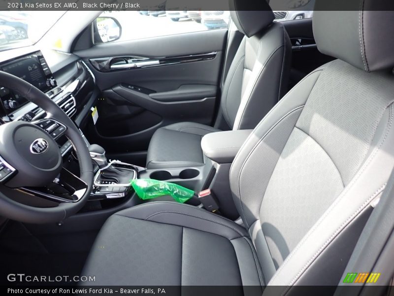 Front Seat of 2021 Seltos EX AWD