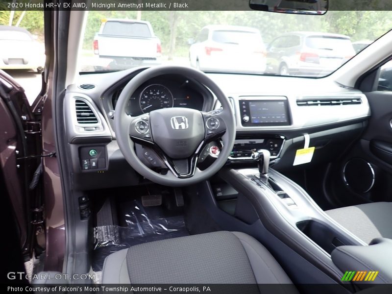 Midnight Amethyst Metallic / Black 2020 Honda HR-V EX AWD