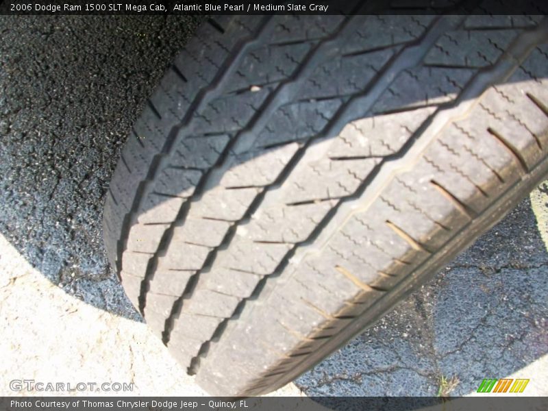 Atlantic Blue Pearl / Medium Slate Gray 2006 Dodge Ram 1500 SLT Mega Cab