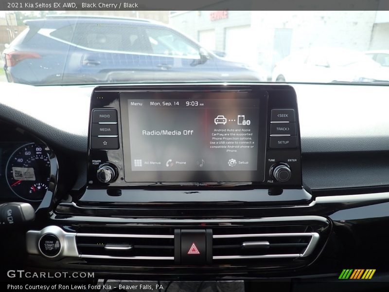 Black Cherry / Black 2021 Kia Seltos EX AWD