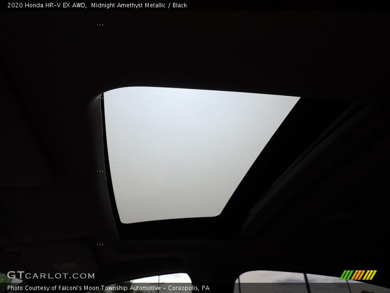 Midnight Amethyst Metallic / Black 2020 Honda HR-V EX AWD