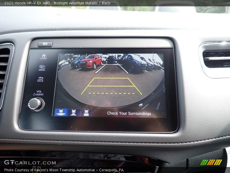 Midnight Amethyst Metallic / Black 2020 Honda HR-V EX AWD