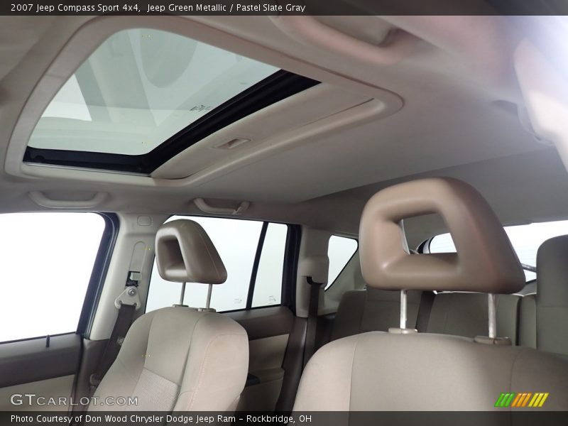 Jeep Green Metallic / Pastel Slate Gray 2007 Jeep Compass Sport 4x4