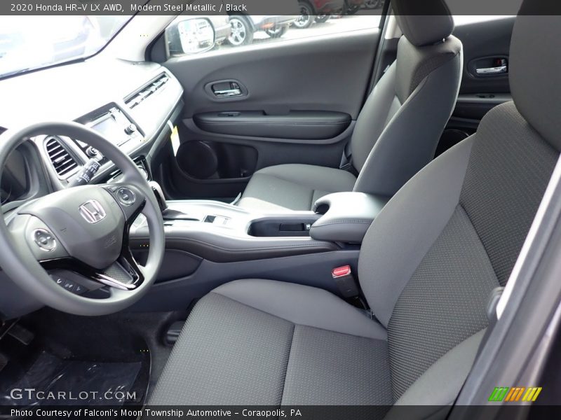 Modern Steel Metallic / Black 2020 Honda HR-V LX AWD