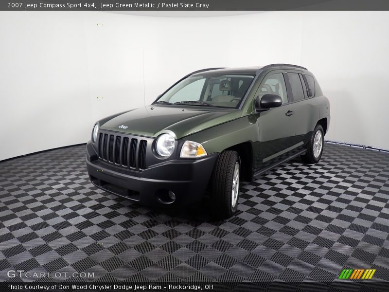 Jeep Green Metallic / Pastel Slate Gray 2007 Jeep Compass Sport 4x4