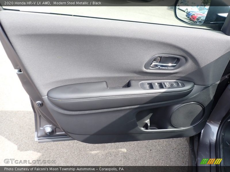 Modern Steel Metallic / Black 2020 Honda HR-V LX AWD