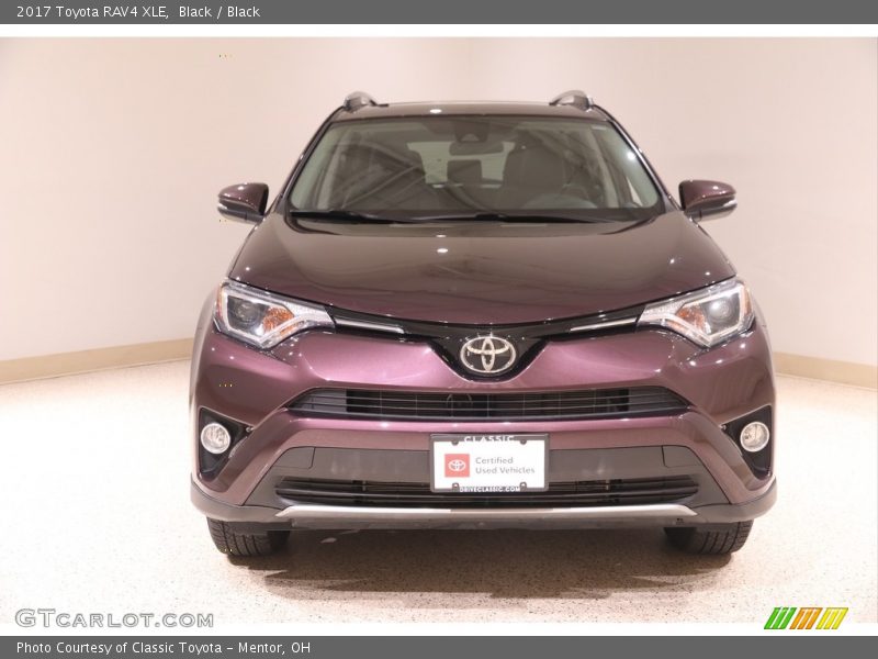 Black / Black 2017 Toyota RAV4 XLE