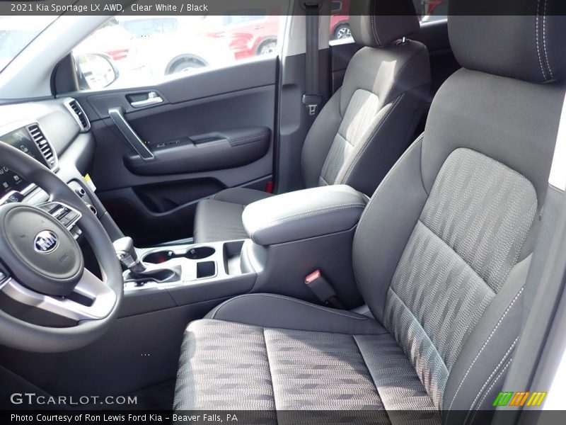 Front Seat of 2021 Sportage LX AWD