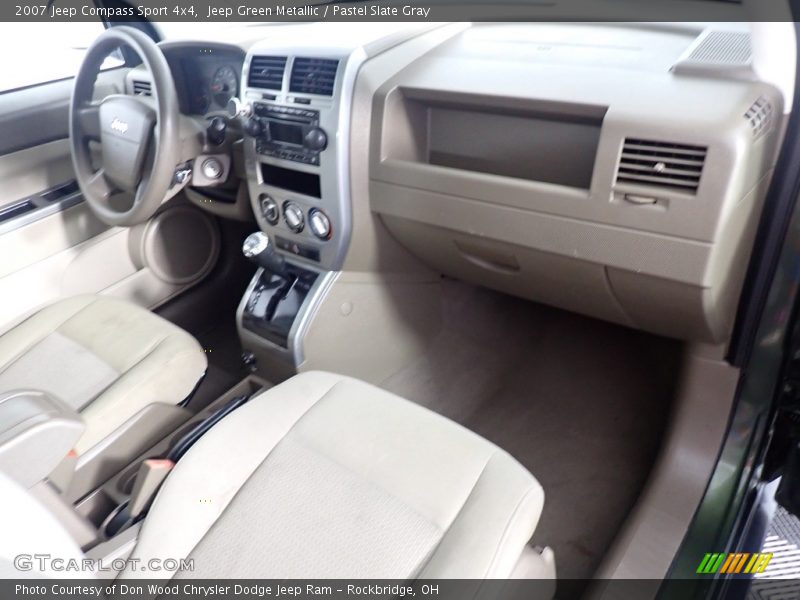 Jeep Green Metallic / Pastel Slate Gray 2007 Jeep Compass Sport 4x4