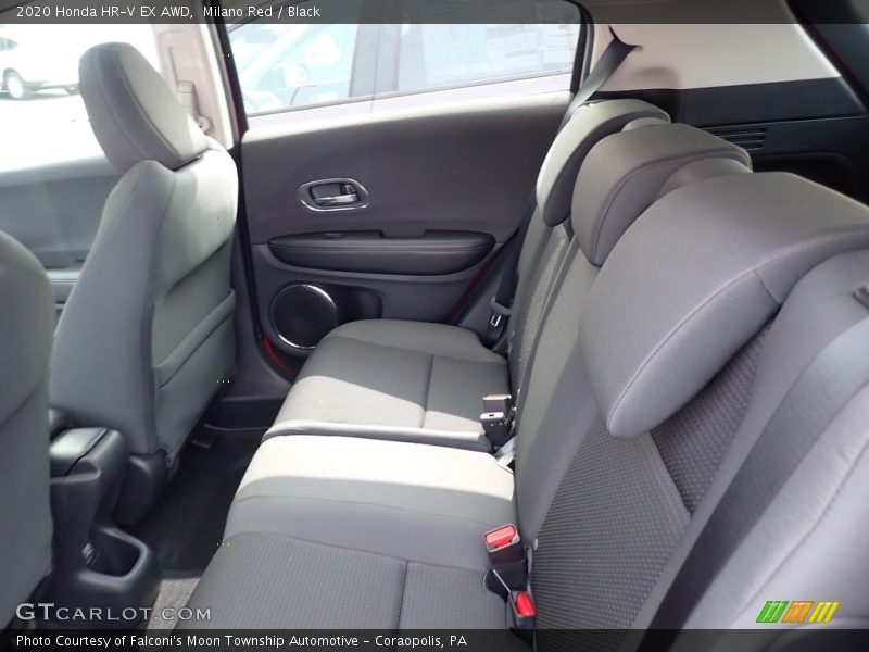 Milano Red / Black 2020 Honda HR-V EX AWD