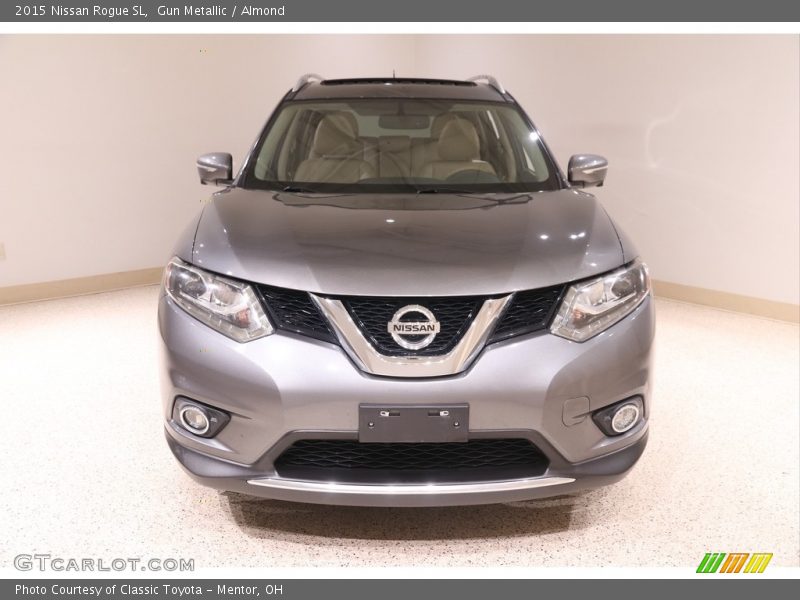 Gun Metallic / Almond 2015 Nissan Rogue SL