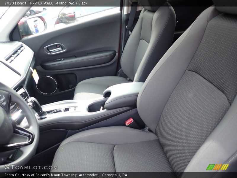 Milano Red / Black 2020 Honda HR-V EX AWD