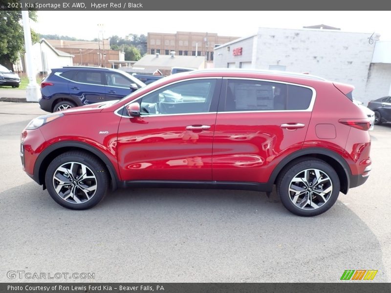  2021 Sportage EX AWD Hyper Red