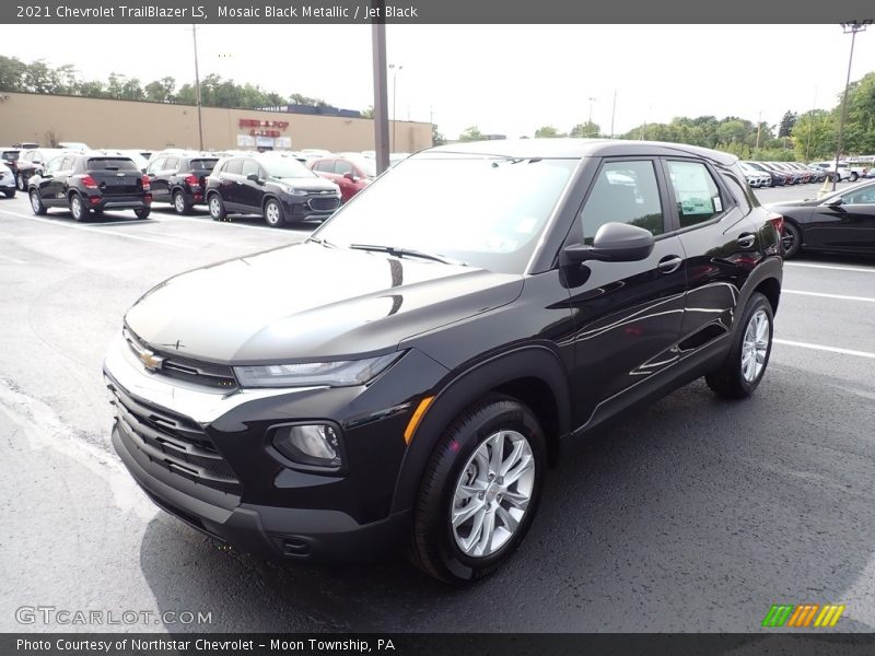 Mosaic Black Metallic / Jet Black 2021 Chevrolet TrailBlazer LS