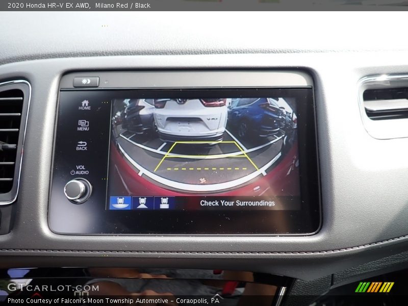 Milano Red / Black 2020 Honda HR-V EX AWD