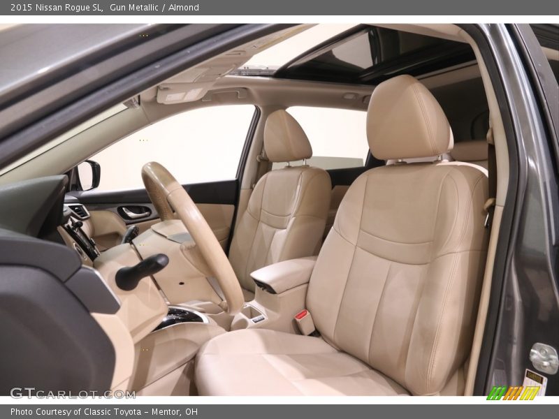 Gun Metallic / Almond 2015 Nissan Rogue SL
