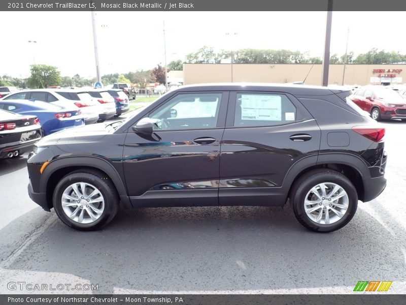 Mosaic Black Metallic / Jet Black 2021 Chevrolet TrailBlazer LS