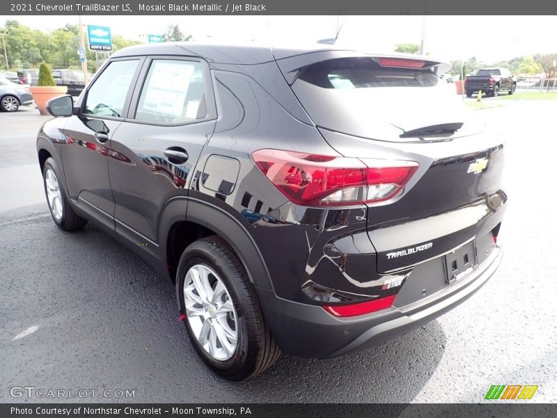 Mosaic Black Metallic / Jet Black 2021 Chevrolet TrailBlazer LS