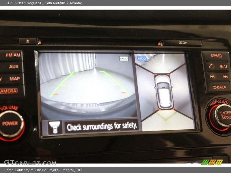 Gun Metallic / Almond 2015 Nissan Rogue SL