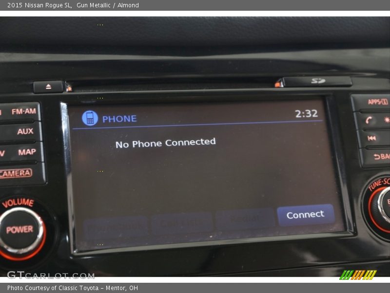 Gun Metallic / Almond 2015 Nissan Rogue SL