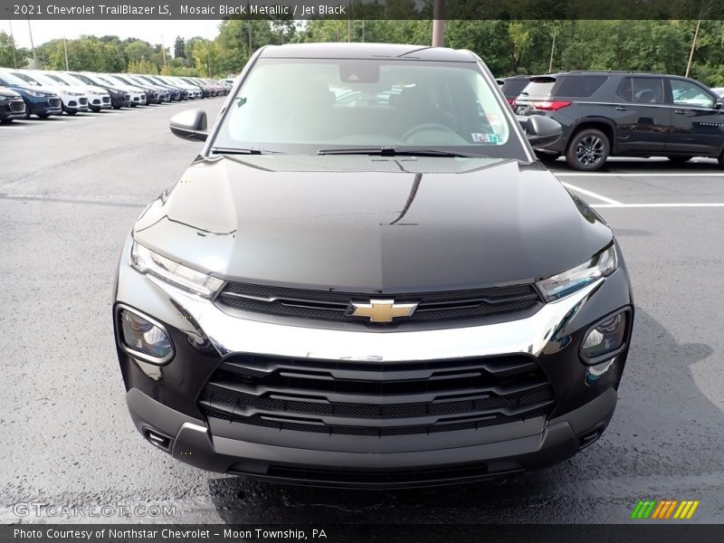 Mosaic Black Metallic / Jet Black 2021 Chevrolet TrailBlazer LS