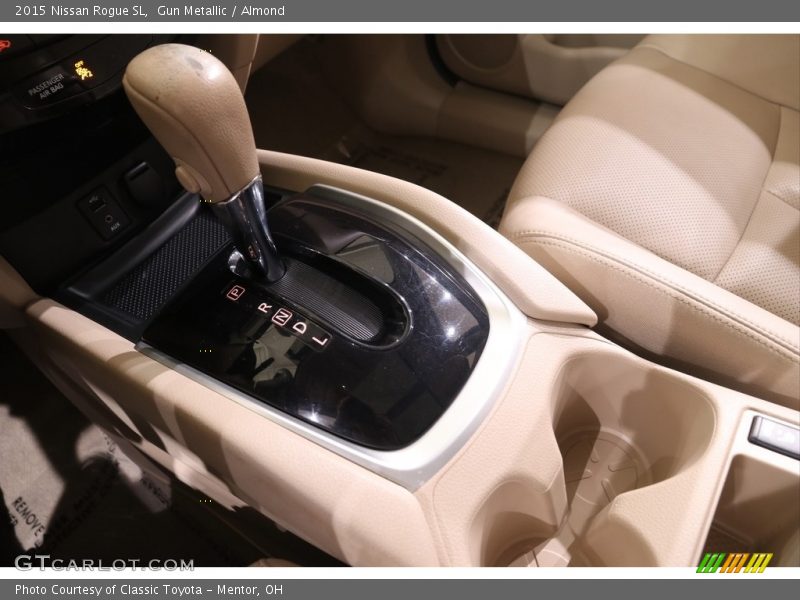 Gun Metallic / Almond 2015 Nissan Rogue SL