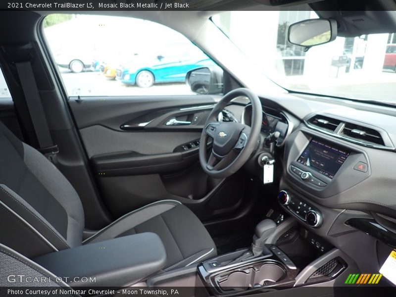Mosaic Black Metallic / Jet Black 2021 Chevrolet TrailBlazer LS