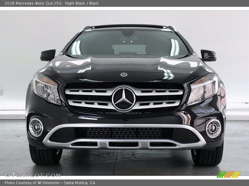 Night Black / Black 2018 Mercedes-Benz GLA 250