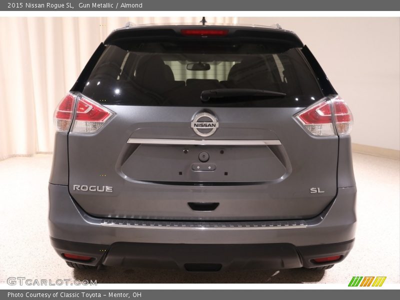 Gun Metallic / Almond 2015 Nissan Rogue SL
