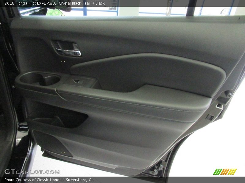 Crystal Black Pearl / Black 2018 Honda Pilot EX-L AWD
