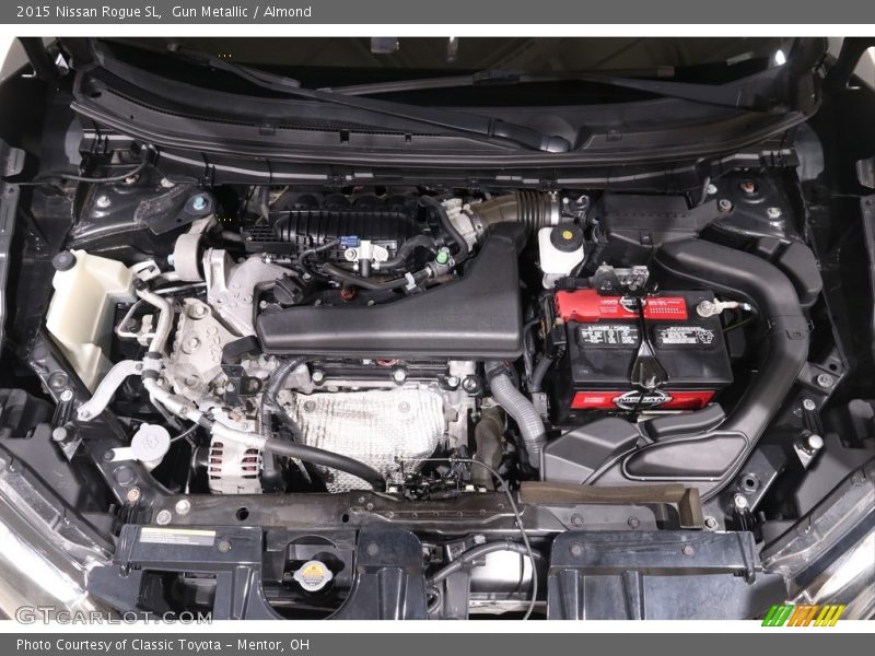 Gun Metallic / Almond 2015 Nissan Rogue SL