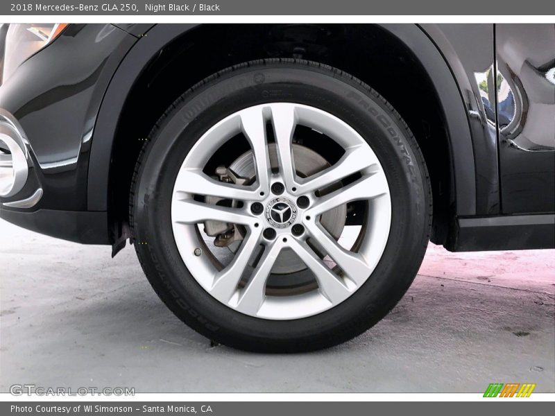 Night Black / Black 2018 Mercedes-Benz GLA 250