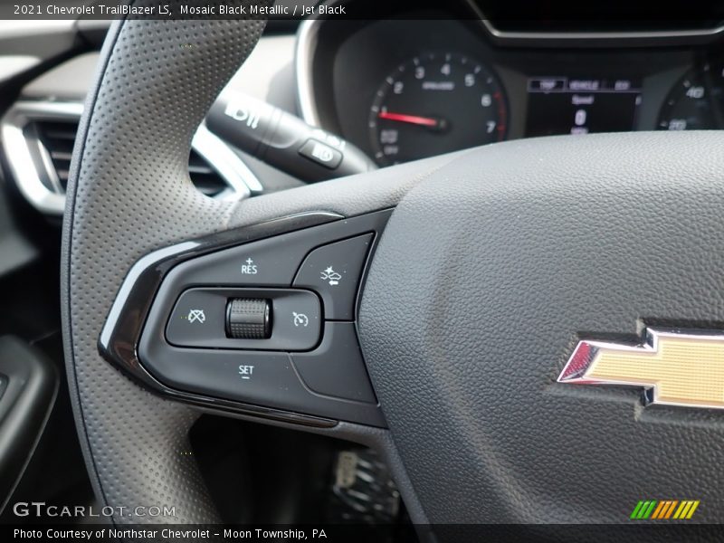 Mosaic Black Metallic / Jet Black 2021 Chevrolet TrailBlazer LS