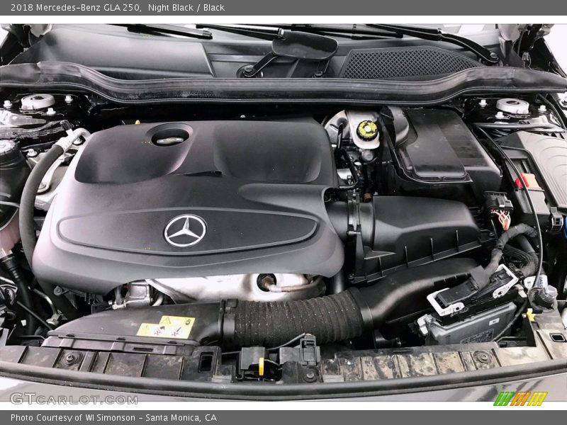 Night Black / Black 2018 Mercedes-Benz GLA 250